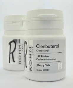 Rohm Labs Clenbuterol 40mcg x 100 tablets
