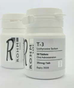 Rohm Labs T-3 25mcg x 50 tablets